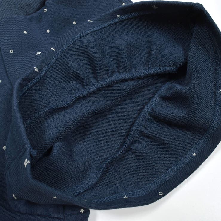 【お揃い】裏毛ロゴプリントキュロットパンツ(90~130cm) | Noeil aime BeBe | 詳細画像14 