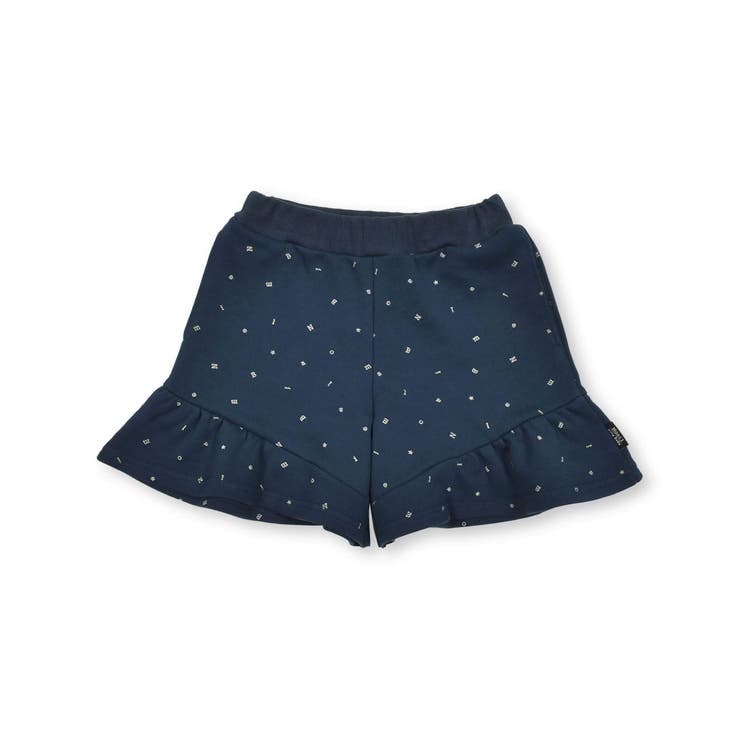 【お揃い】裏毛ロゴプリントキュロットパンツ(90~130cm) | Noeil aime BeBe | 詳細画像9 