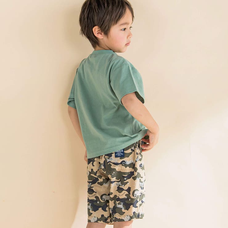 カモフラージュアニマルハーフパンツ(90~130cm)[品番