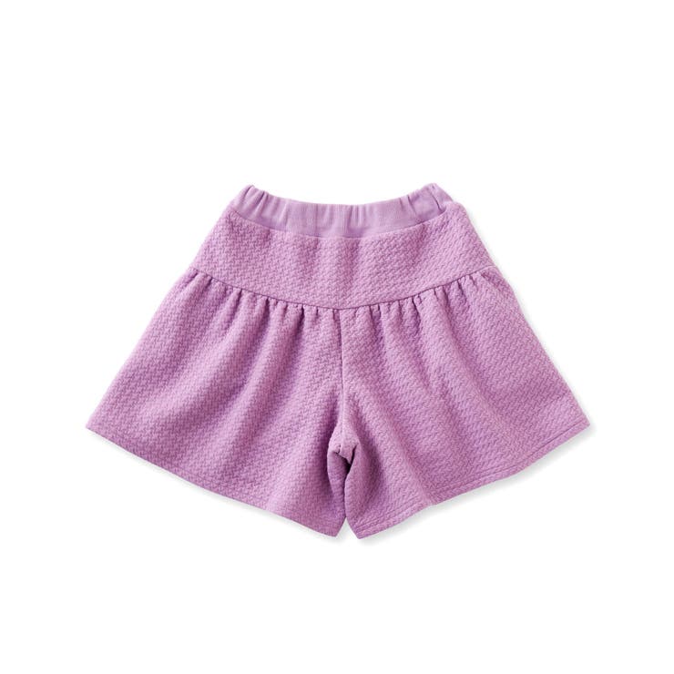 千鳥柄ふくれジャガードキュロットパンツ(80~130cm)[品番