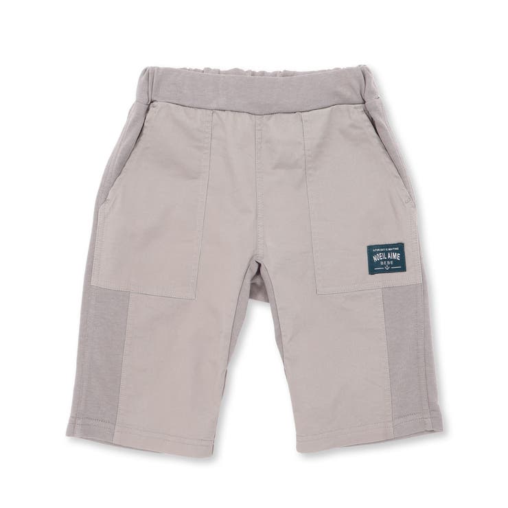 ストレッチツイル切り替えハーフパンツ(80~130cm) | Noeil aime BeBe | 詳細画像9 