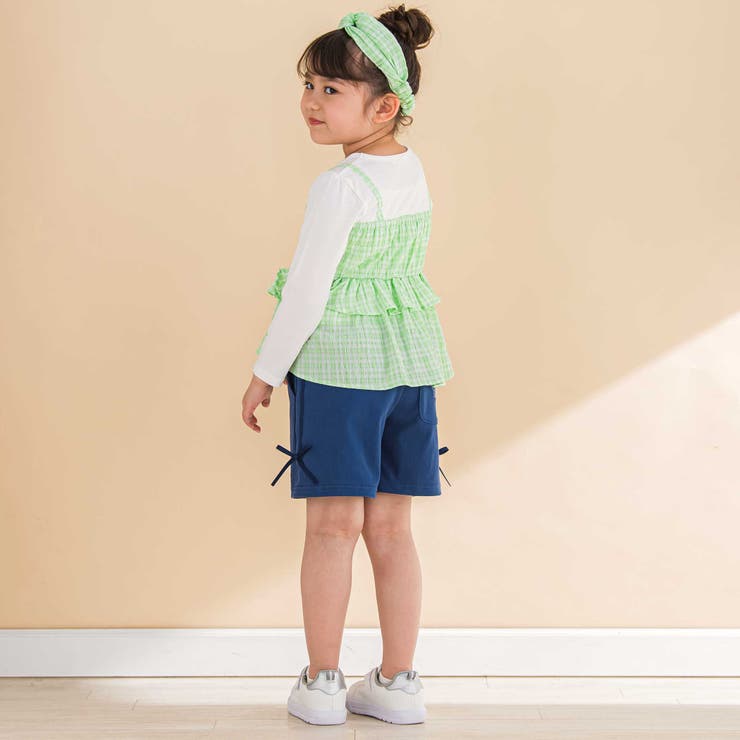 デニムニットハーフパンツ(80~130cm) | Noeil aime BeBe | 詳細画像3 