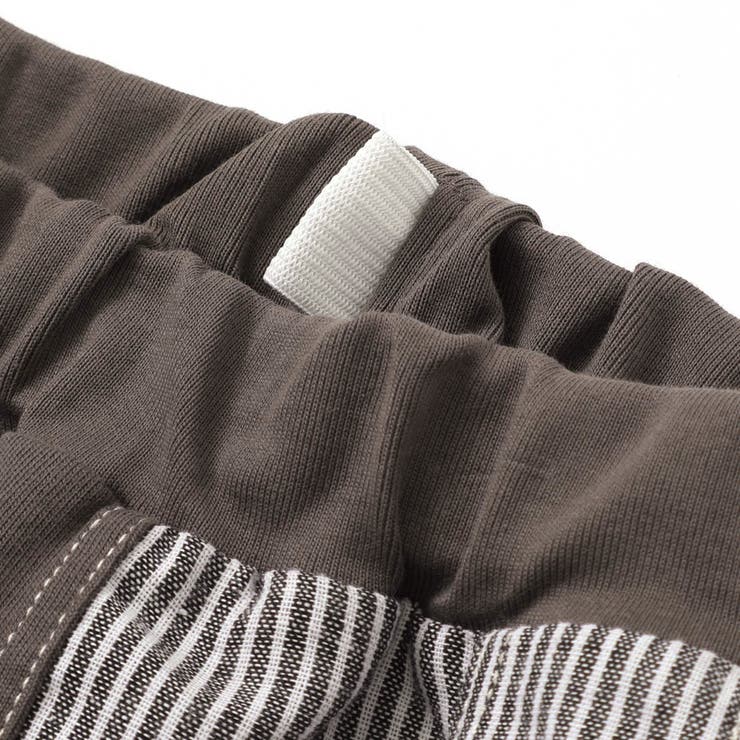 ストライプｘ天竺ハーフパンツ(80~130cm) | Noeil aime BeBe | 詳細画像16 