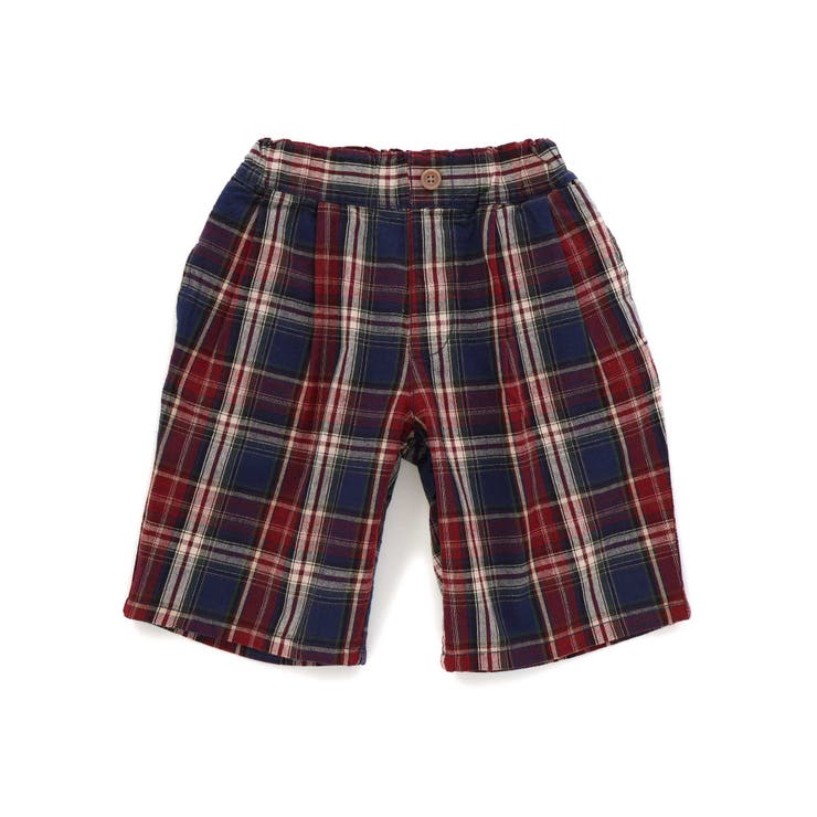 チェックタック入りハーフパンツ(80~130cm) | Noeil aime BeBe | 詳細画像16 