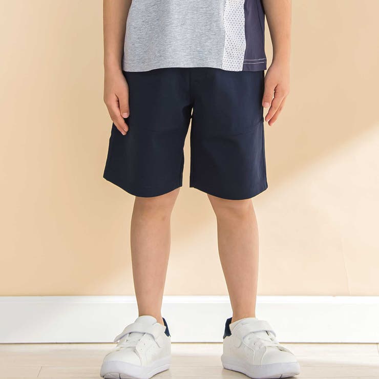 ストレッチミラノリブショートパンツ(80~130cm) | Noeil aime BeBe | 詳細画像1 