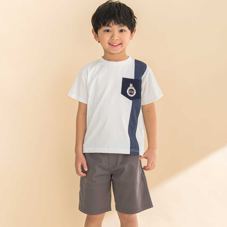ストレッチミラノリブショートパンツ(80~130cm) | Noeil aime BeBe | 詳細画像5 