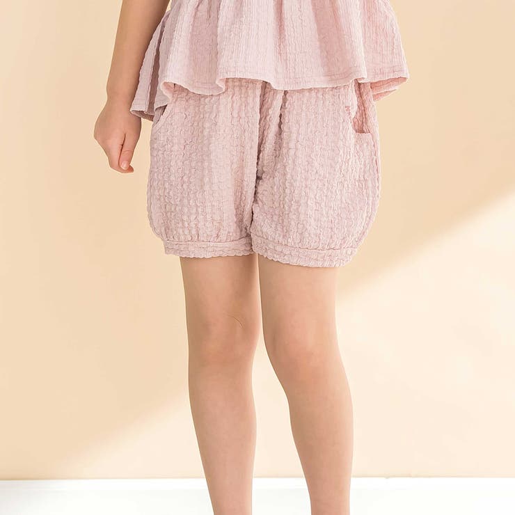 ピンク | ふくれジャガードバルーンパンツ(90~130cm) | Noeil aime BeBe