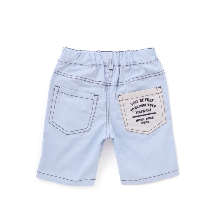 ストレッチキャンバスショートパンツ(80~130cm) | Noeil aime BeBe | 詳細画像11 