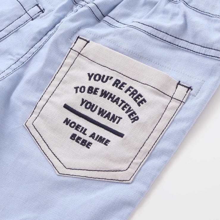 ストレッチキャンバスショートパンツ(80~130cm) | Noeil aime BeBe | 詳細画像13 