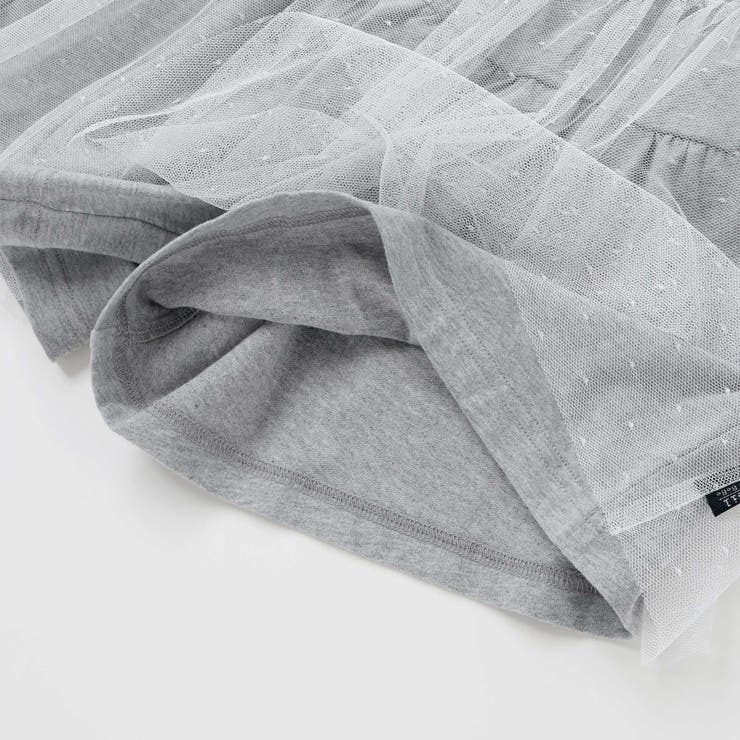 ラメ入りチュールティアードキュロット(80~130cm) | Noeil aime BeBe | 詳細画像12 