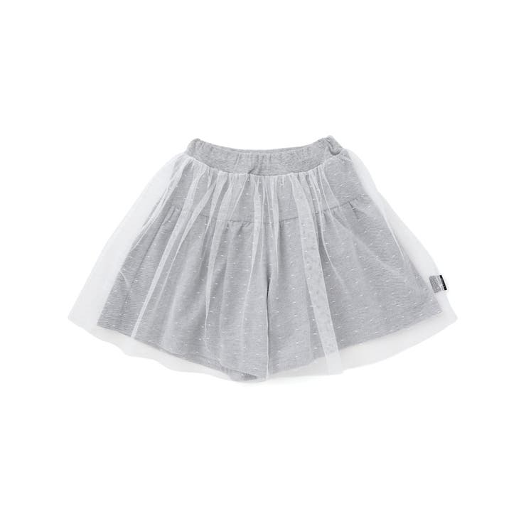 ラメ入りチュールティアードキュロット(80~130cm) | Noeil aime BeBe | 詳細画像8 