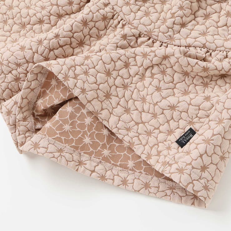 【お揃い】花柄ふくれJQキュロットパンツ(90~130cm) | Noeil aime BeBe | 詳細画像10 