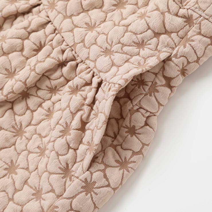 【お揃い】花柄ふくれJQキュロットパンツ(90~130cm) | Noeil aime BeBe | 詳細画像9 