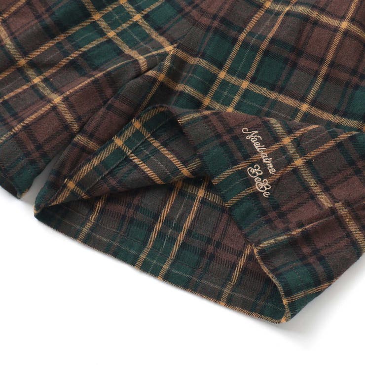 【お揃い】チェック柄キュロット(80~130cm) | Noeil aime BeBe | 詳細画像14 