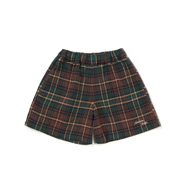 【お揃い】チェック柄キュロット(80~130cm) | Noeil aime BeBe | 詳細画像9 