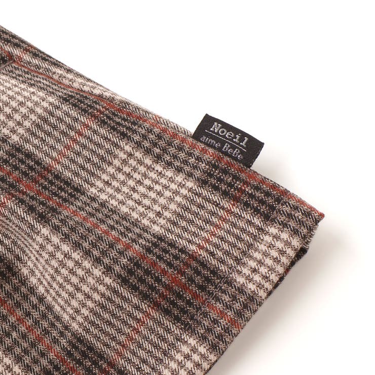 タータンチェックインナーパンツ付きスカート(80~130cm) | Noeil aime BeBe | 詳細画像12 