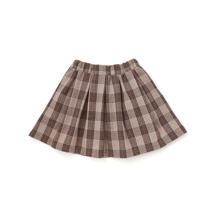 タータンチェックインナーパンツ付きスカート(80~130cm) | Noeil aime BeBe | 詳細画像9 