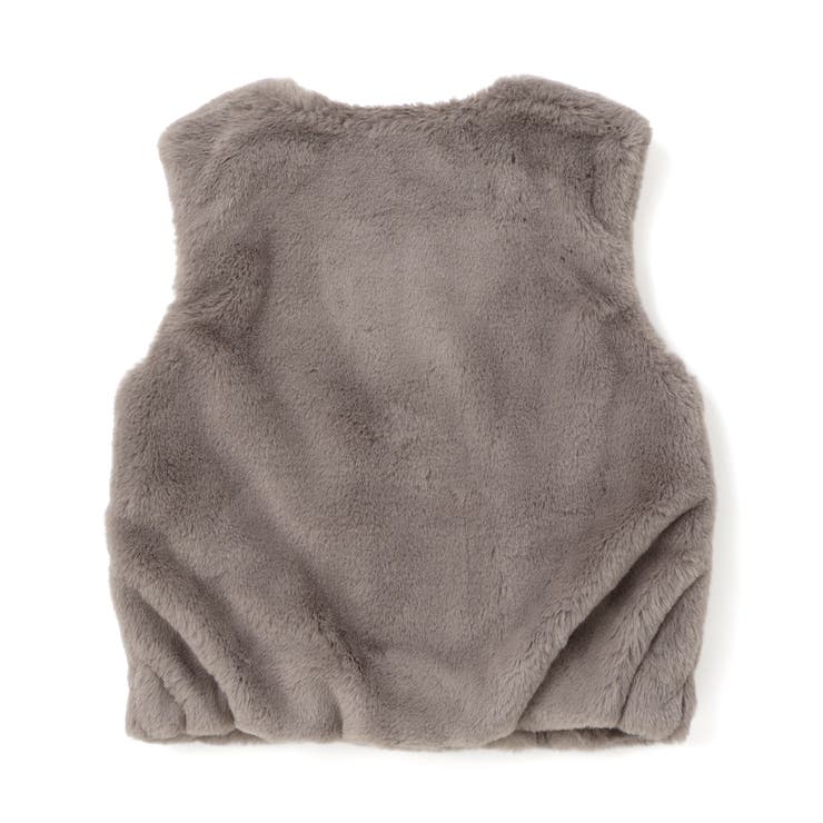 ファーリボン付きベスト(90~130cm) | Noeil aime BeBe | 詳細画像14 