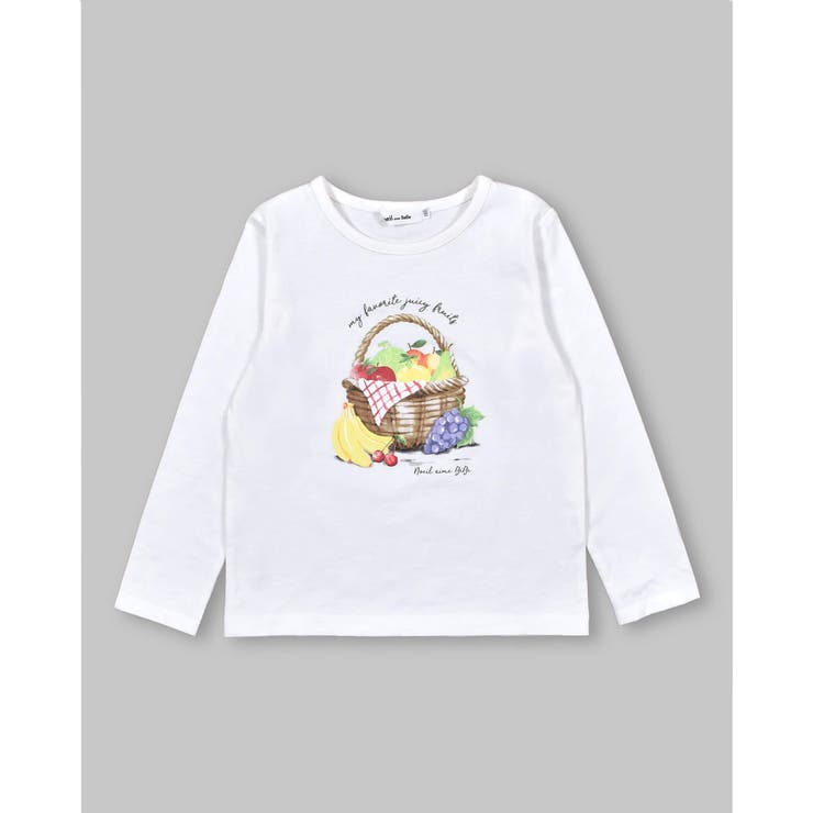 フルーツ バスケット プリント Tシャツ (80~130cm)[品番：BEBK0006492