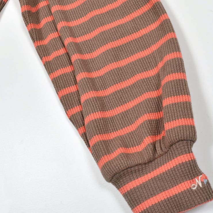 フラットカラーボーダーブラウスTシャツ(80~130cm) | Noeil aime BeBe | 詳細画像18 