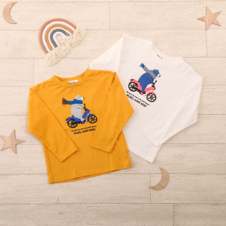 くまさんTシャツ くまクマ熊ベアー “クマさん登場”Tシャツ Mサイズ