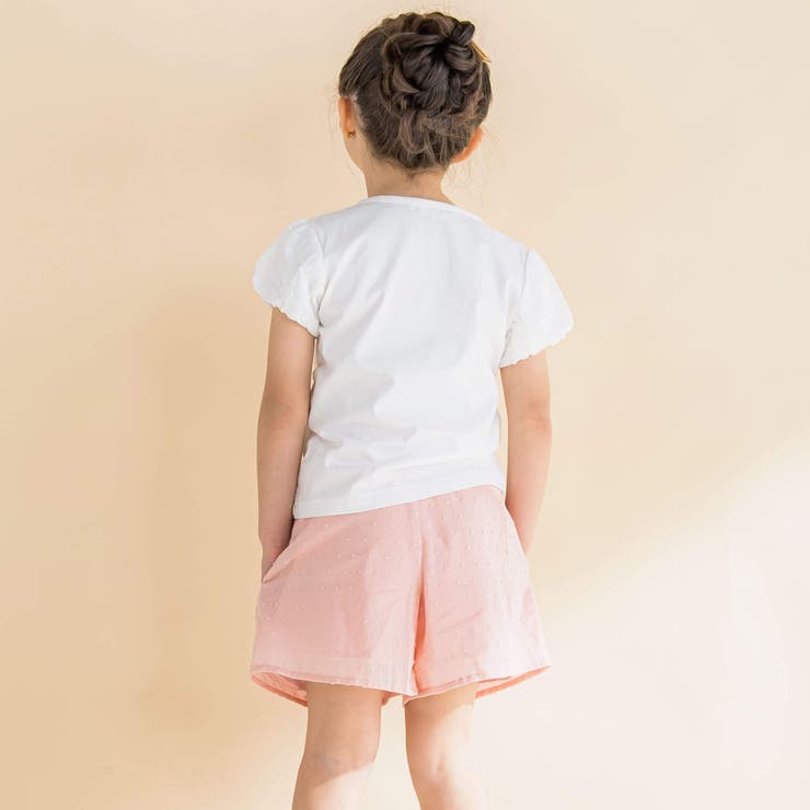 帽子プリントパフスリープTシャツ(80~130cm) | Noeil aime BeBe | 詳細画像4 