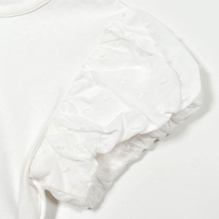 帽子プリントパフスリープTシャツ(80~130cm) | Noeil aime BeBe | 詳細画像8 