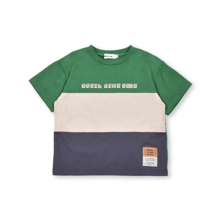 配色切り替えBIGTシャツ(80~130cm) | Noeil aime BeBe | 詳細画像14 