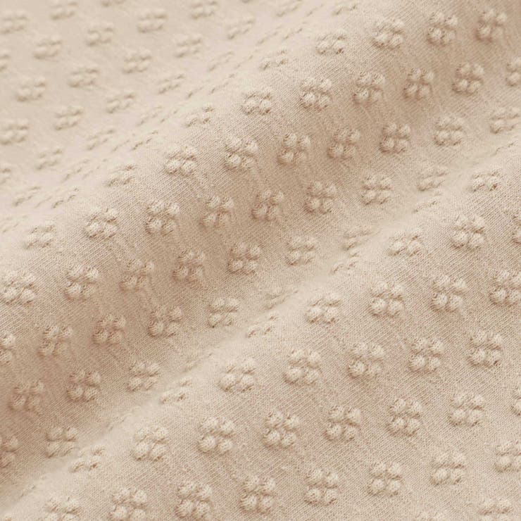 フレアスリーブお花プリント半袖Tシャツ(80~130cm) | Noeil aime BeBe | 詳細画像17 