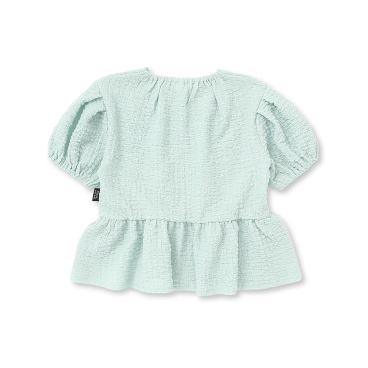 ふくれジャガードバルーン袖Tシャツ(90~130cm) | Noeil aime BeBe | 詳細画像12 