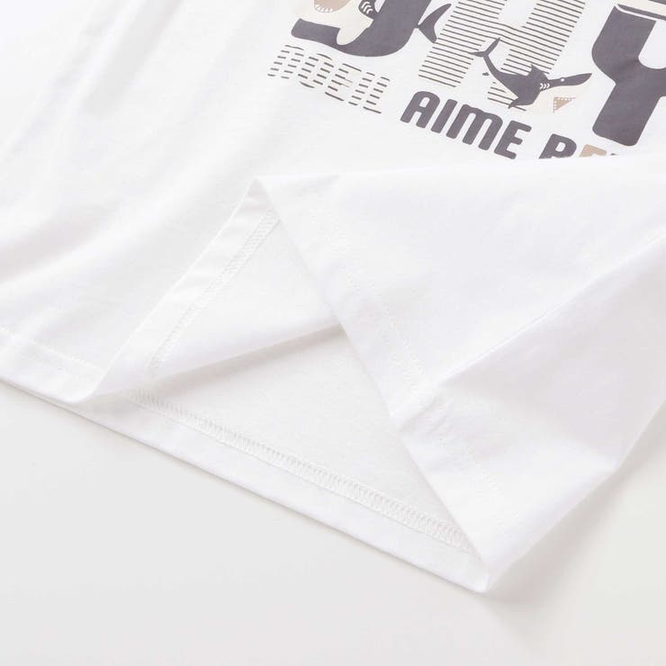 天竺マリンモチーフプリント半袖Tシャツ(80~130cm) | Noeil aime BeBe | 詳細画像10 