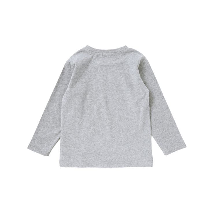 自転車プリント天竺ドロップショルダーＴシャツ(80~130cm) | Noeil aime BeBe | 詳細画像7 