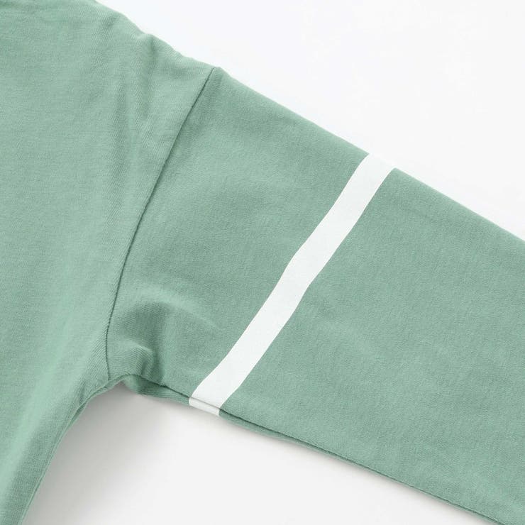 ナンバリング天竺ドロップショルダーTシャツ(80~130cm) | Noeil aime BeBe | 詳細画像10 