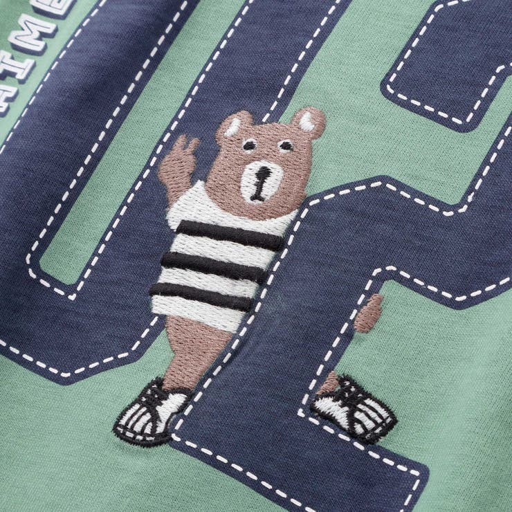 ナンバリング天竺ドロップショルダーTシャツ(80~130cm) | Noeil aime BeBe | 詳細画像13 