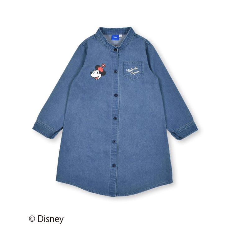 LAZY OAF ミッキー デニムワンピース Disney - ひざ丈ワンピース