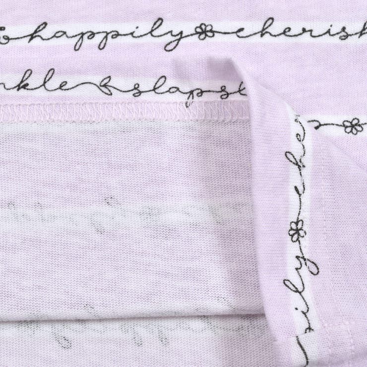 英字ボーダー柄長袖ワンピース(80～130cm) | SLAP SLIP | 詳細画像19 