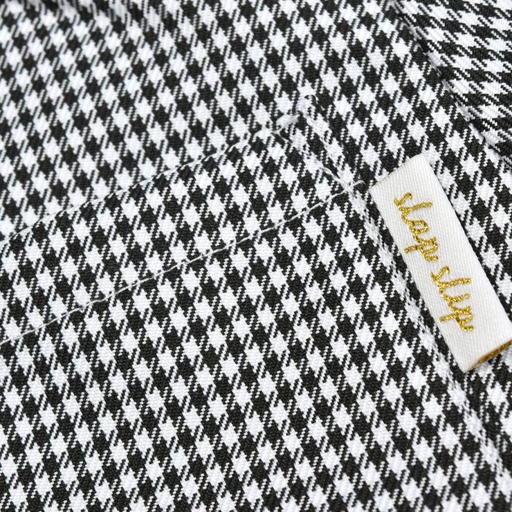 【お揃い】千鳥格子タータンチェック柄シャツワンピース(90~130cm) | SLAP SLIP | 詳細画像10 