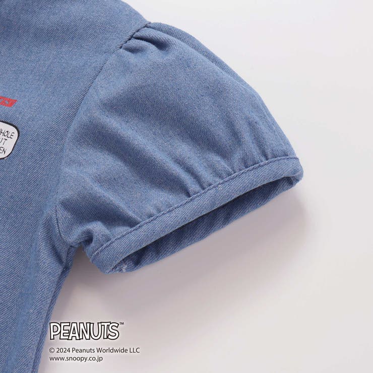 【PEANUTS×SLAP SLIP】75周年プリントシャツワンピース(80~1… | SLAP SLIP | 詳細画像15 