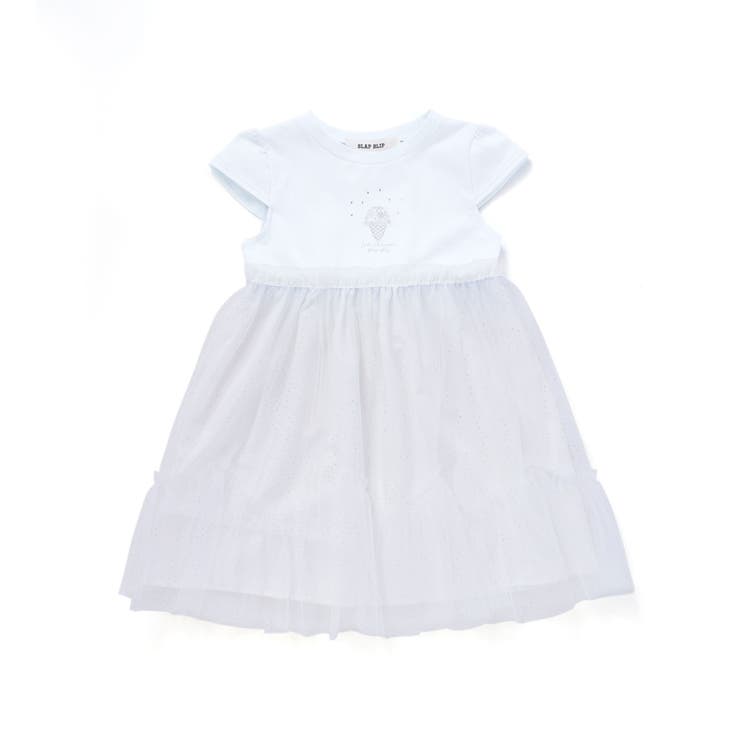 【お揃い】キラキラドットラメチュールドッキングワンピース(80~130cm) | SLAP SLIP | 詳細画像6 