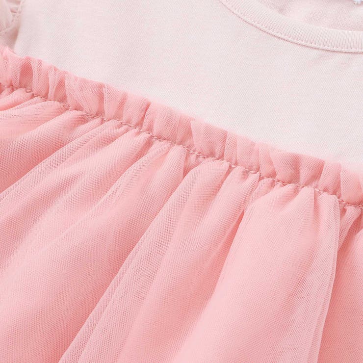 裾フルーツ刺しゅうチュールワンピース(80~130cm) | SLAP SLIP | 詳細画像12 