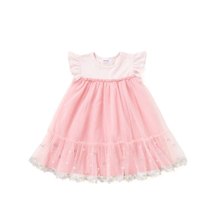 裾フルーツ刺しゅうチュールワンピース(80~130cm) | SLAP SLIP | 詳細画像8 