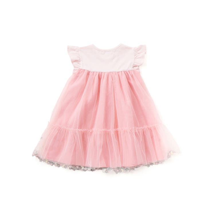 裾フルーツ刺しゅうチュールワンピース(80~130cm) | SLAP SLIP | 詳細画像9 