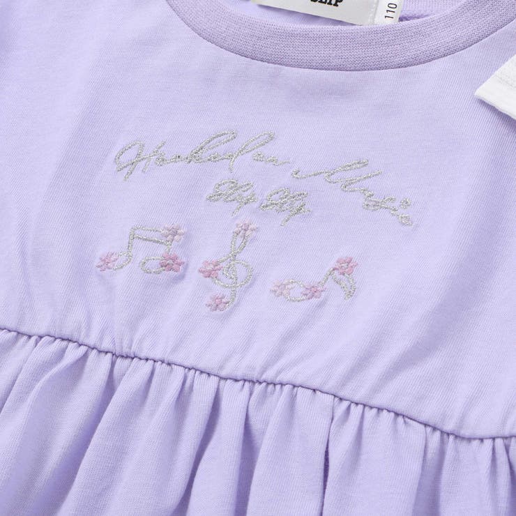 ストライプチェック袖リボンオフショルワンピース(90~130cm) | SLAP SLIP | 詳細画像12 