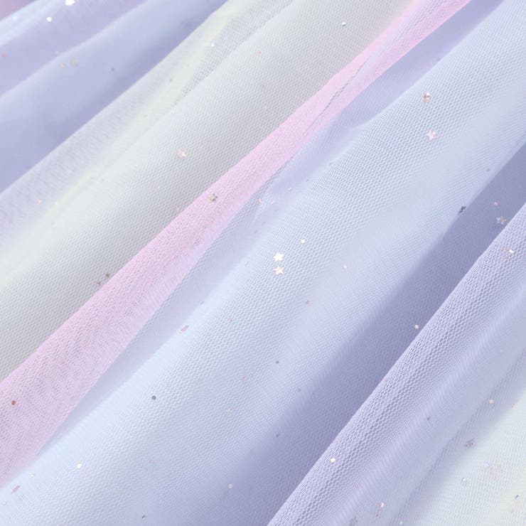 【ケアベア×SLAP SLIP】キラキラプリント肩あきチュールワンピース(100… | SLAP SLIP | 詳細画像16 