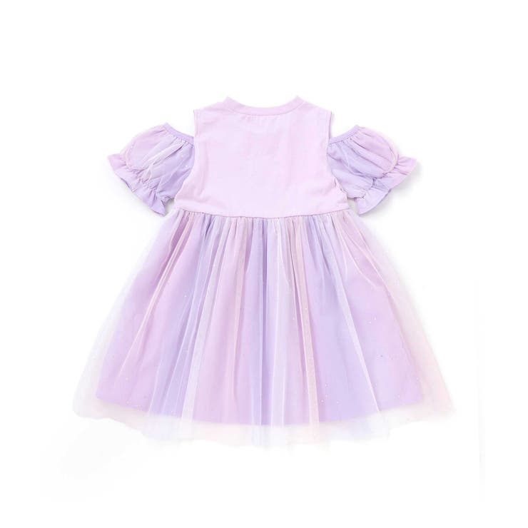 【ケアベア×SLAP SLIP】キラキラプリント肩あきチュールワンピース(100… | SLAP SLIP | 詳細画像18 