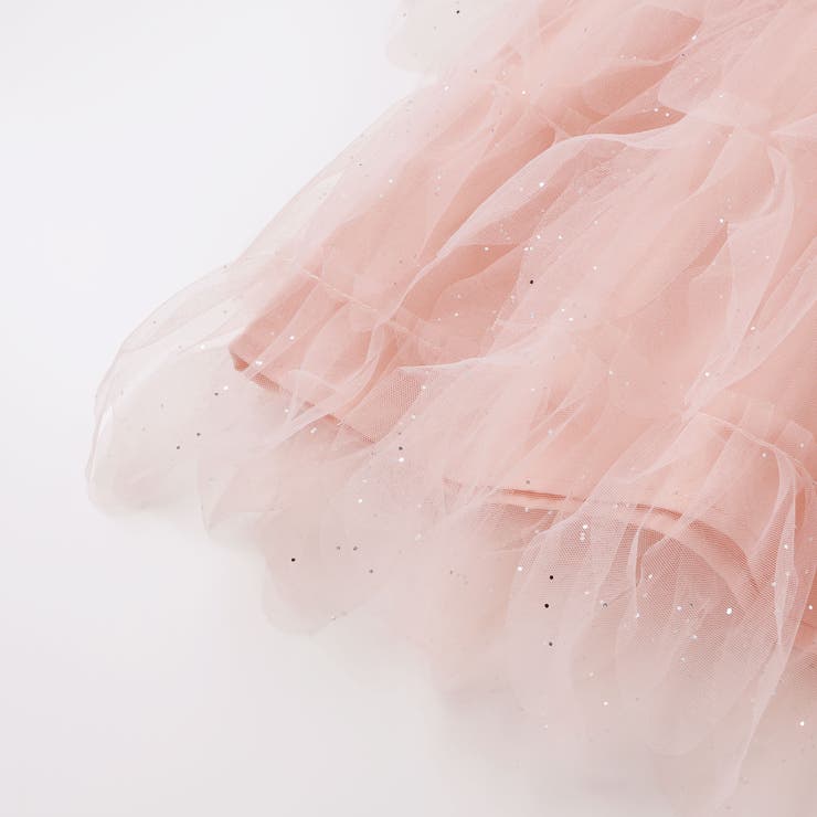 【お揃い】スカラップチュールスカートドッキングワンピース(80~130cm) | SLAP SLIP | 詳細画像15 