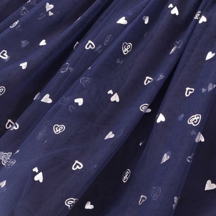 ニット×チュールハートたっぷり切替ワンピース(80~130cm) | SLAP SLIP | 詳細画像14 