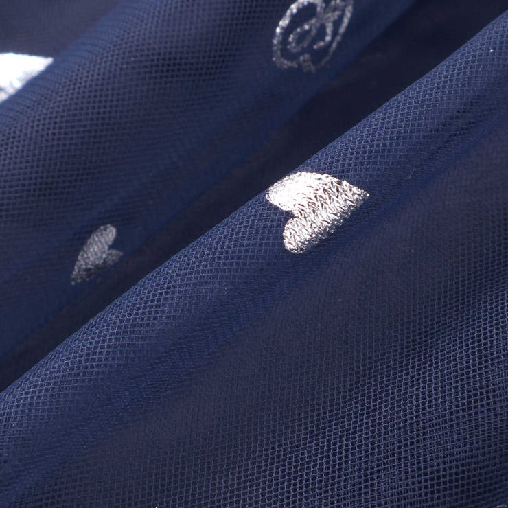 ニット×チュールハートたっぷり切替ワンピース(80~130cm) | SLAP SLIP | 詳細画像17 