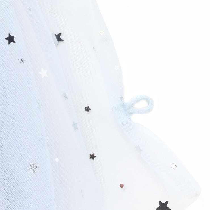 きらめく星のチュールマントつきベロアワンピース(80~130cm) | SLAP SLIP | 詳細画像24 