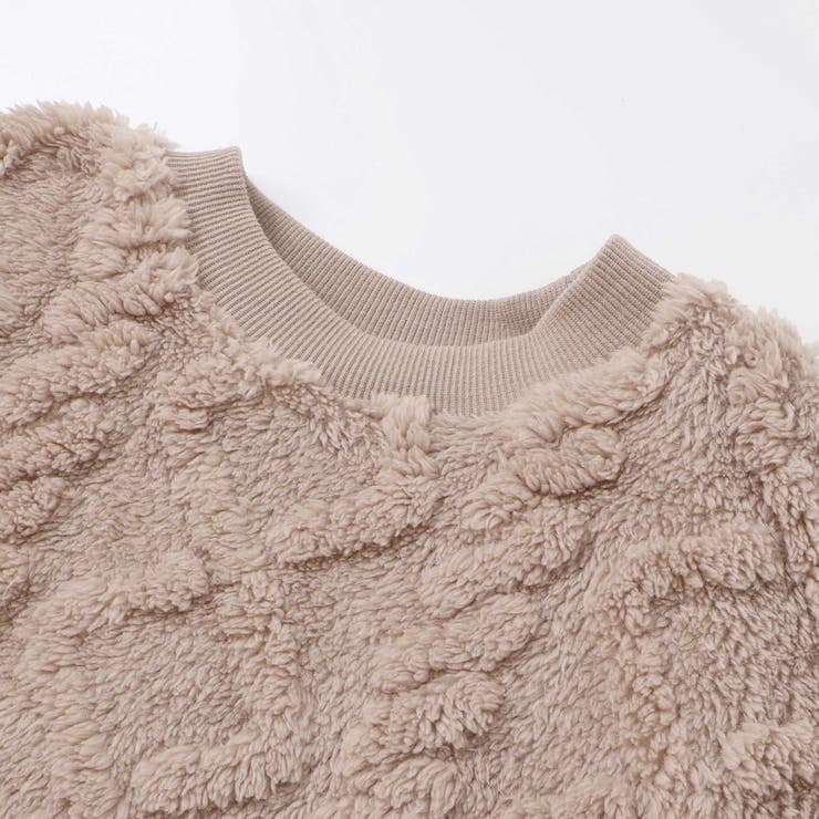 【お揃い】天使の羽もこもこケーブルボアワンピース(80~130cm) | SLAP SLIP | 詳細画像11 